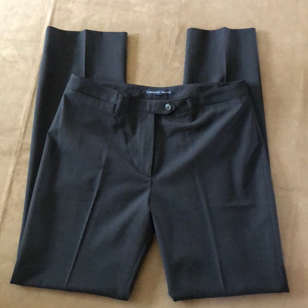 Caroline Freese Grey Dress Pants Euro 40, US 10